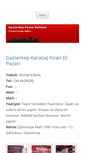 Mobile Screenshot of gaziantepfirmarehberi.com